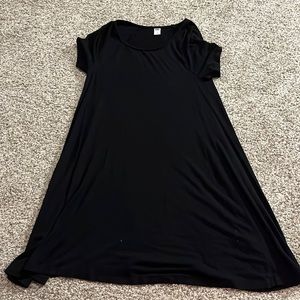 old navy black dress